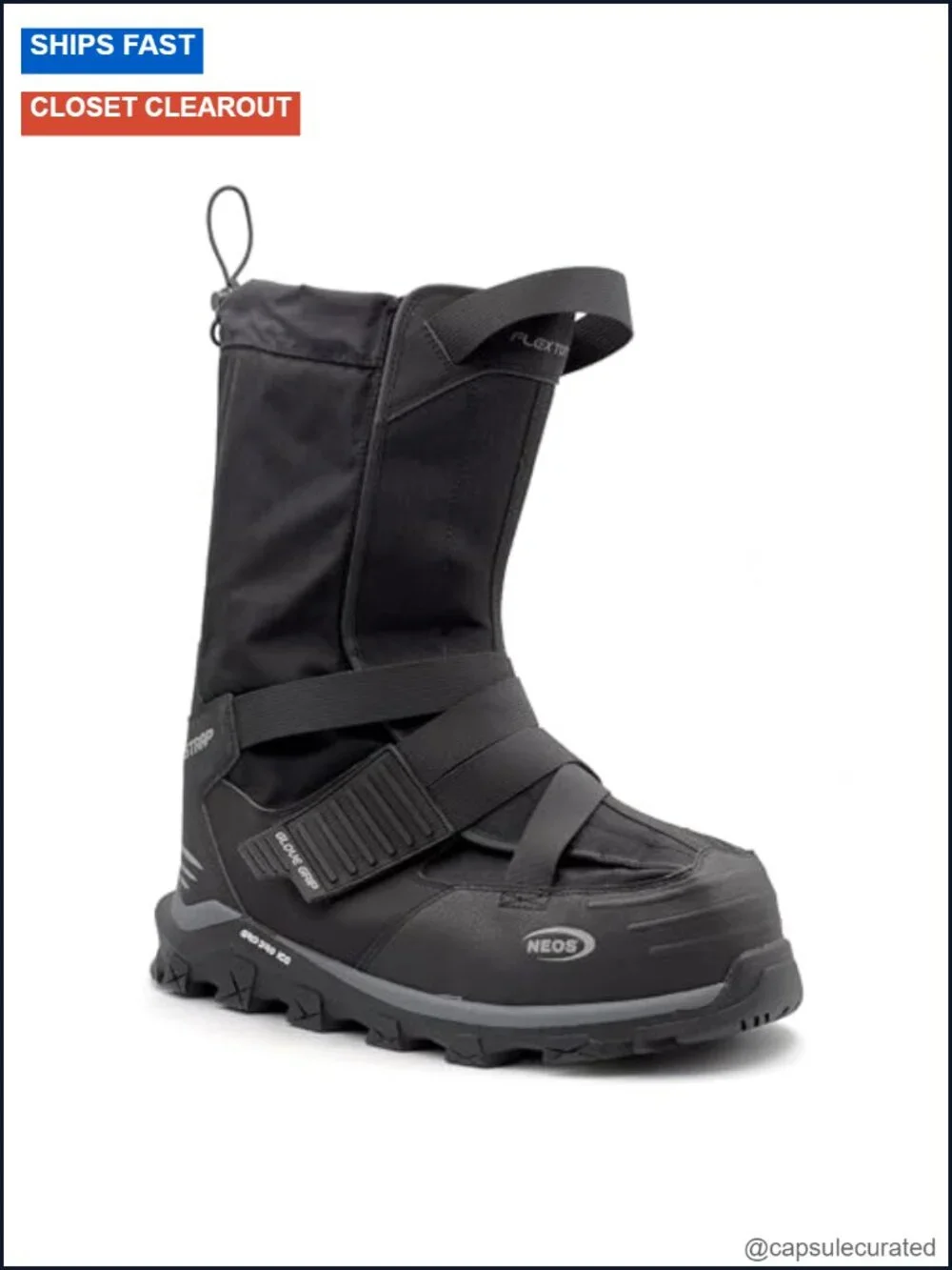 Waterproof Insulated Winter Overshoe Slip-Resistant Work Boot Cover -20°F